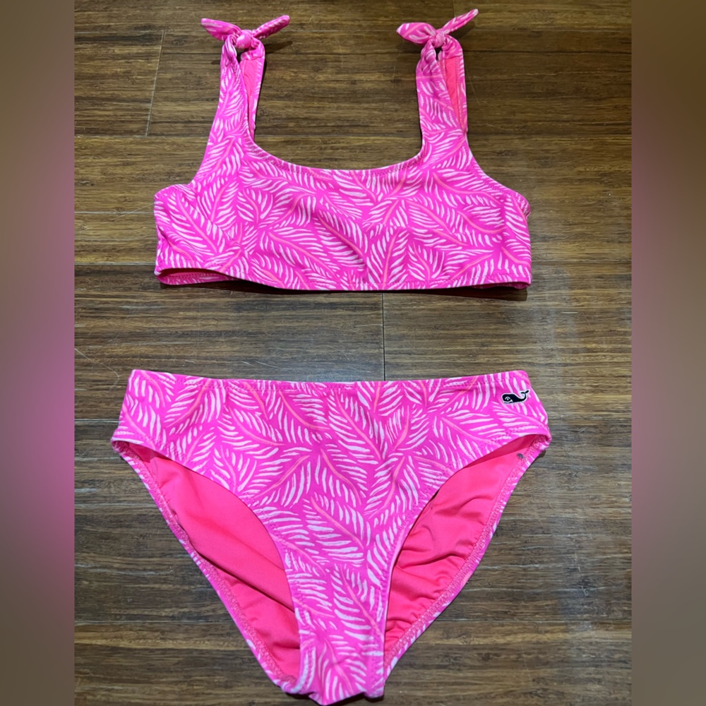Vineyard Vines Pink Girls Bikini